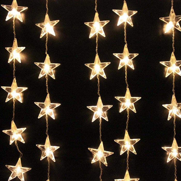 Star gold christmas decoration hanging notonthehighstreet